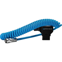 Kondor Blue Coiled D-Tap to 4 Pin Portkeys Monitor for BM5/HH7/HS7T