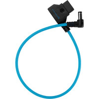Kondor Blue 38cm D-Tap to DC Right Angle Straight Cable for Canon C70/Atomos