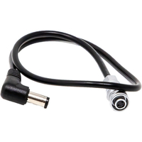 Kondor Blue 35.5cm BMPCC 4K/6K Weipu to DC Male 5.5/2.5mm Power Adapter Cable - Black
