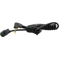 Kondor Blue 2.5mm to N3 Canon Remote Trigger Shutter Coiled Cable - Black