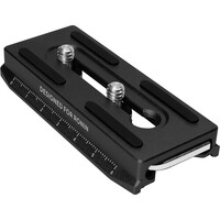 Kondor Blue Ronin Gimbal Arca Plate for Cages - Raven Black