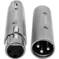 Kondor Blue 3-Pin XLR Adapter Set 2-Pack