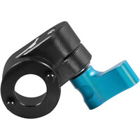 Kondor Blue 15mm Single Rod Clamp for Focus Gears - Black