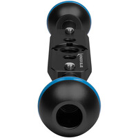Kondor Blue Cine Magic Arm Extension Bar with Double Ball Head - 6 Inch - Black