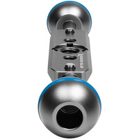 Kondor Blue Cine Magic Arm Extension Bar with Double Ball Head - 6 Inch - Space Grey