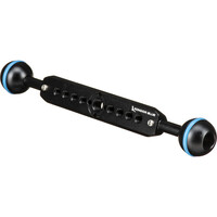 Kondor Blue Cine Magic Arm Extension Bar with Double Ball Head - 8 Inch - Black