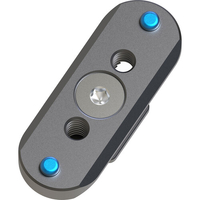 Kondor Blue NATO Rail to Hot Shoe Adapter for Remote Trigger Top Handles - Space Grey