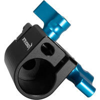 Kondor Blue Baby Pin 5/8 Inch Spigot Receiver to NATO Clamp Adapter - Black