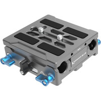 Kondor Blue Universal LWS ARRI Bridge Plate for ARRI, RED, URSA, C70, VENICE - Spacy Grey