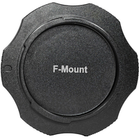 Kondor Blue Nikon F Cine Cap - Metal Body Cap for Camera Lens Port - Black