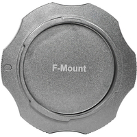 Kondor Blue Nikon F Cine Cap - Metal Body Cap for Camera Lens Port - Space Grey
