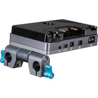 Kondor Blue Cine Gold Mount Battery Plate for 15mm LWS Rigs - Space Grey