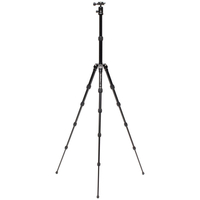 Benro MeFoto Backpacker Tripod, Aluminium - Black