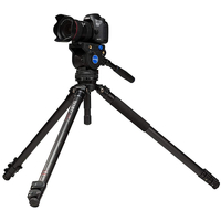 Benro C373FBV4H Carbon Fibre Video Tripod Kit