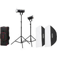 Godox SL-200II 2 Head LED Daylight Octa Softbox Ki