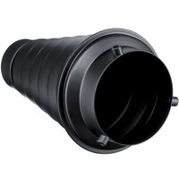 Godox Snoot with Grid has S-Type Mount