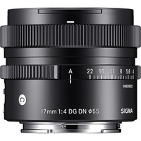 Sigma 17mm f/4 DG DN Contemporary Lens for Sony E-Mount
