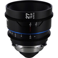 Laowa Nanomorph 27mm T2.8 1.5x S35 Anamorphic Lens - ARRI PL & Canon EF - Blue Flare