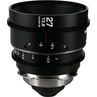 Laowa Nanomorph 27mm T2.8 1.5x S35 Anamorphic Lens - ARRI PL and Canon EF - Silver Flare