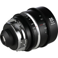 Laowa Nanomorph 35mm T2.4 1.5x S35 Anamorphic Lens - ARRI PL & Canon EF - Silver Flare