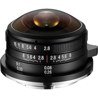 Laowa 4mm f/2.8 Circular Fisheye Lens - Micro Four Thirds