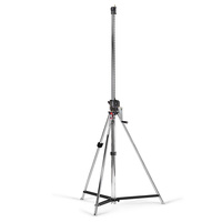 Manfrotto 083NW 2-Section Wind Up Stand with Leveling Leg - Chrome Steel