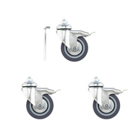 Manfrotto 104 Wheel Set Diameter 75mm with Brakes