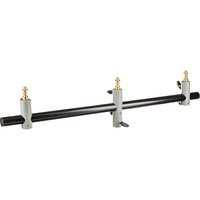 Manfrotto 154 Triple Microphone Holder Bar - Black