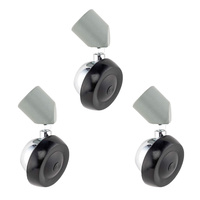 Manfrotto 017 Wheel Castor Set of 3 Including Leg Adaptor 19mm
