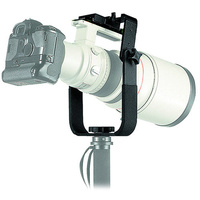 Manfrotto 393 Heavy Telephoto Lens Support with Quick Release Adapter and Plate