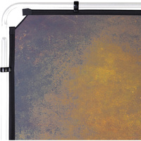Manfrotto LL LB7927 EzyFrame Vintage Background Cover 6.5 x 7.5' - Tobacco