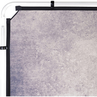 Manfrotto LL LB7929 EzyFrame Vintage Background Cover 6.5 x 7.5' - Smoke