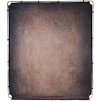 Manfrotto LL LB7934 EzyFrame Vintage Background Kit - 6.5 x 7.5', Walnut