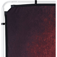 Manfrotto LL LB7941 EzyFrame Vintage Background Cover - 6.5 x 7.5', Crimson