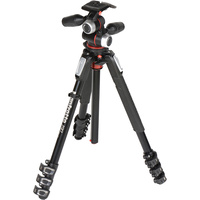 Manfrotto MK190XPRO4-3W Aluminium Tripod with 3-Way Pan/Tilt Head