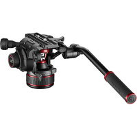 Manfrotto MVK608CTALL 608 Nitrotech Fluid Video Head and 536 Carbon Fiber Single Legs Tripod