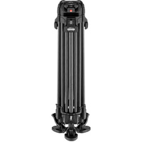 Manfrotto MVTTWINFC 645 FAST Twin Leg Video Tripod with Ultra L-Lock Mechanism - Carbon Fiber