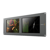 Blackmagic Design SmartScope Duo 4K Rack-Mounted Dual 6G-SDI Monitors