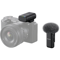 Sony ECM-W3S Wireless Microphone Kit with Charging Case (Single Mic)