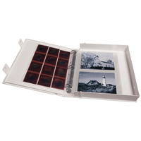 Print File Vue-All Archival Safe-T-Binder with O-Ring (White)