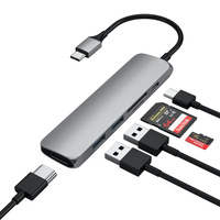 Satechi USB-C Slim Multi-Port Adapter V2 (Space Grey)