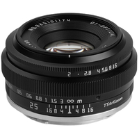 TTArtisan 25mm f/2 Lens for Nikon Z Mount - Black