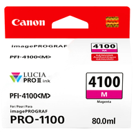 Canon PFI-4100 Magenta Pigment Ink Tank - 80mL