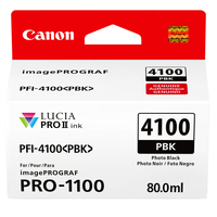 Canon PFI-4100 Photo Black Pigment Ink Tank - 80mL