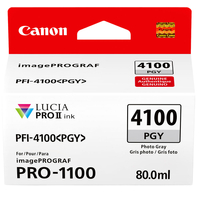 Canon PFI-4100 Photo Grey Pigment Ink Tank - 80mL