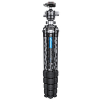 Leofoto LQ-365C Mr.Q Series 5 Section Carbon Fibre Tripod with LH-47LR Ball Head