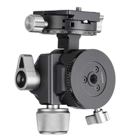 Leofoto G4 60mm 3-Axis Geared Head with NP-60 Plate