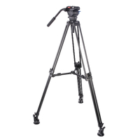 Leofoto VT-20 Video Tripod with LF-75 75mm Video Fluid Head