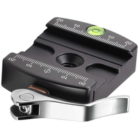 Leofoto LR-50 50mm Quick Release Lever Clamp with NP-50 Plate