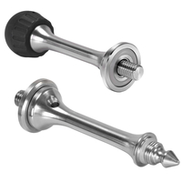 Leofoto TFS 113mm 3/8 Tripod Replacement Foot Spikes with Rubber Cap